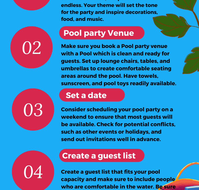 How to Plan a Memorable Pool Party