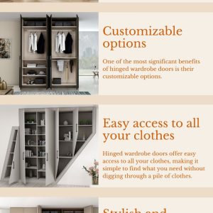5 Benefits of Hinged Wardrobe Doors for Your Bedroom | Inspired Elements London