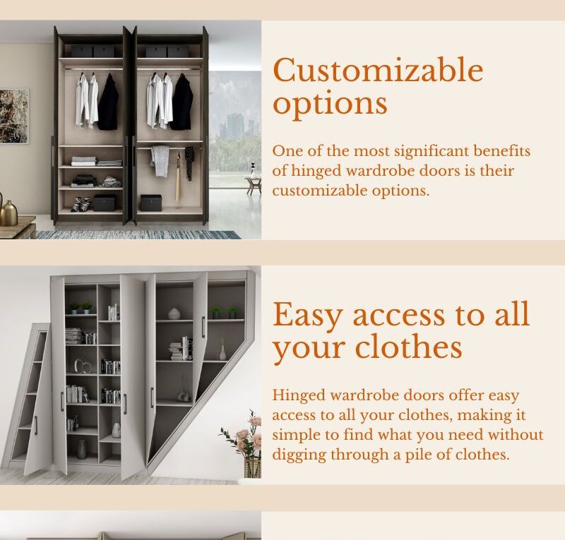 5 Benefits of Hinged Wardrobe Doors for Your Bedroom | Inspired Elements London